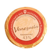 Golddublonen Venezuela 43 % Kakao, Ihre Genuss-Agentur