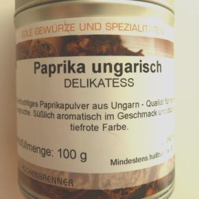 Paprika ungarisch Delikatess, Ihre Genuss-Agentur