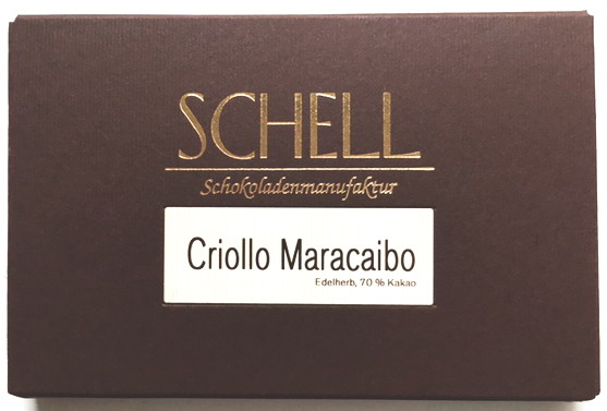Schell Schokolade Criollo Maracaibo 70 %, Ihre Genuss-Agentur