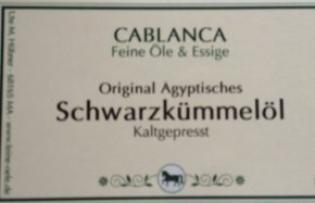Schwarzkümmelöl Cablanca Feinkost, Genuss-Agentur