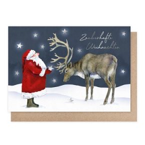 Weihnachtskarte - Zauberhafte Weihnachten, Ihre Genuss-Agentur
